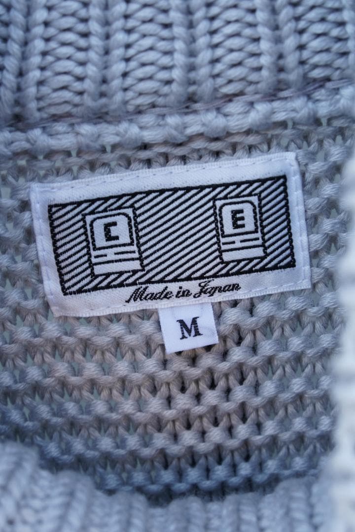 C.E（シーイー）MOCK TURTLE KNIT 21AW M グレー ニット