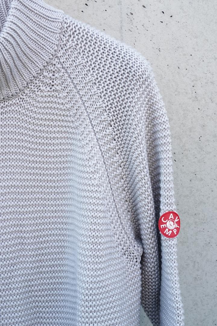 C.E（シーイー）MOCK TURTLE KNIT 21AW M グレー ニット