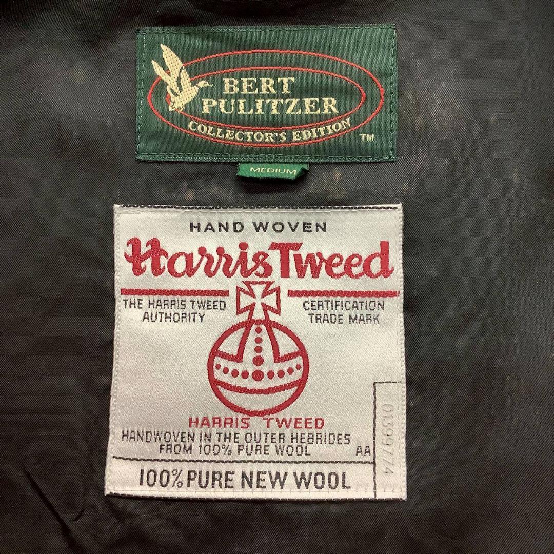 ハリスツイード ウール ジャケット メンズ テーラードジャケット アウター