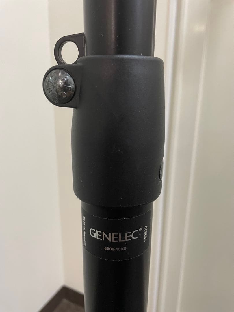 【送料込み・美品】GENELEC モニタースピーカー フロアスタンド 2本セット