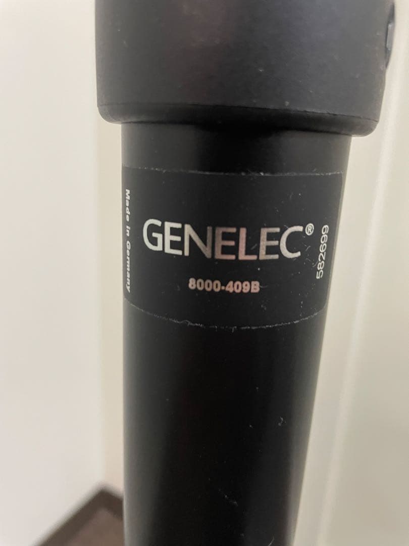【送料込み・美品】GENELEC モニタースピーカー フロアスタンド 2本セット