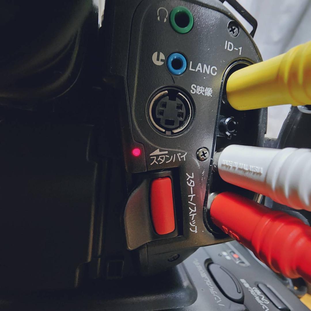 【動作確認済】高画質 SONY Hi8 8ミリ ビデオカメラ ステーションセット