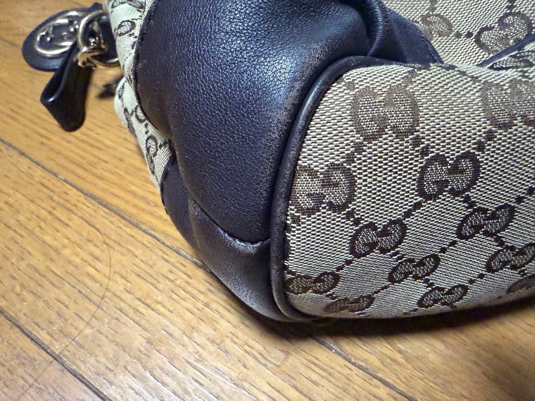 GUCCI ショルダーバッグ ベージュ/ブラウン