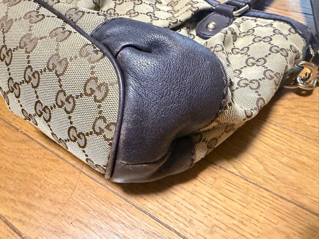 GUCCI ショルダーバッグ ベージュ/ブラウン