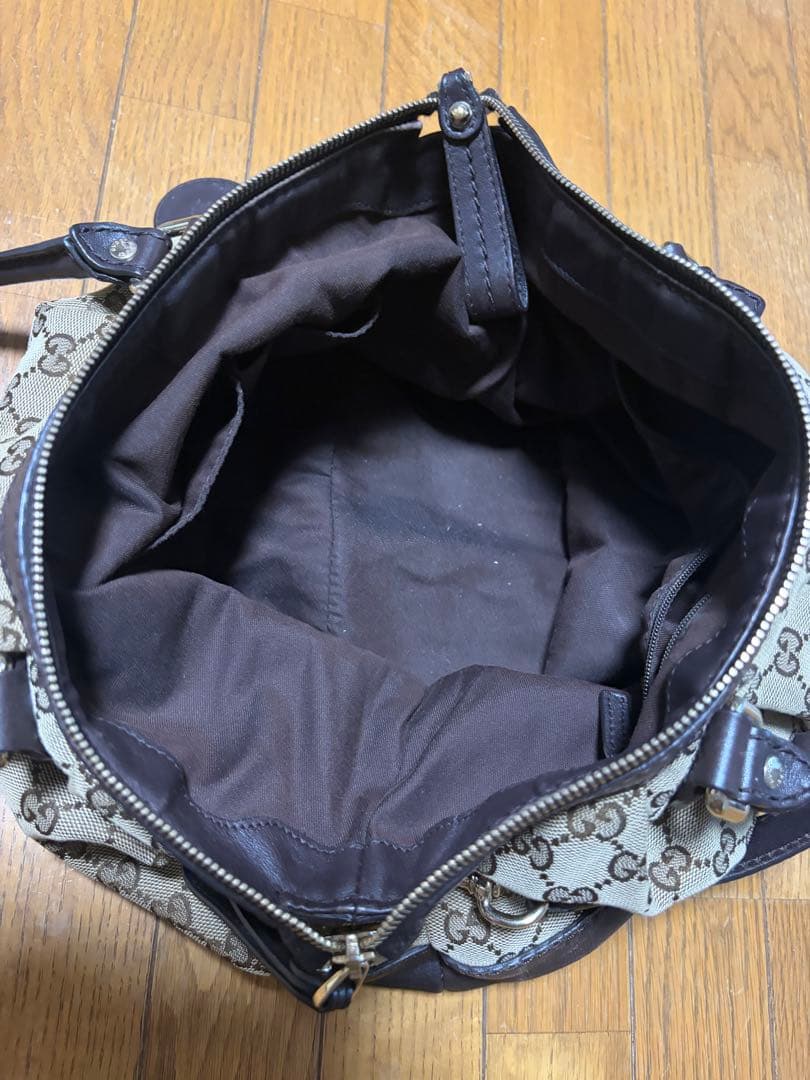 GUCCI ショルダーバッグ ベージュ/ブラウン