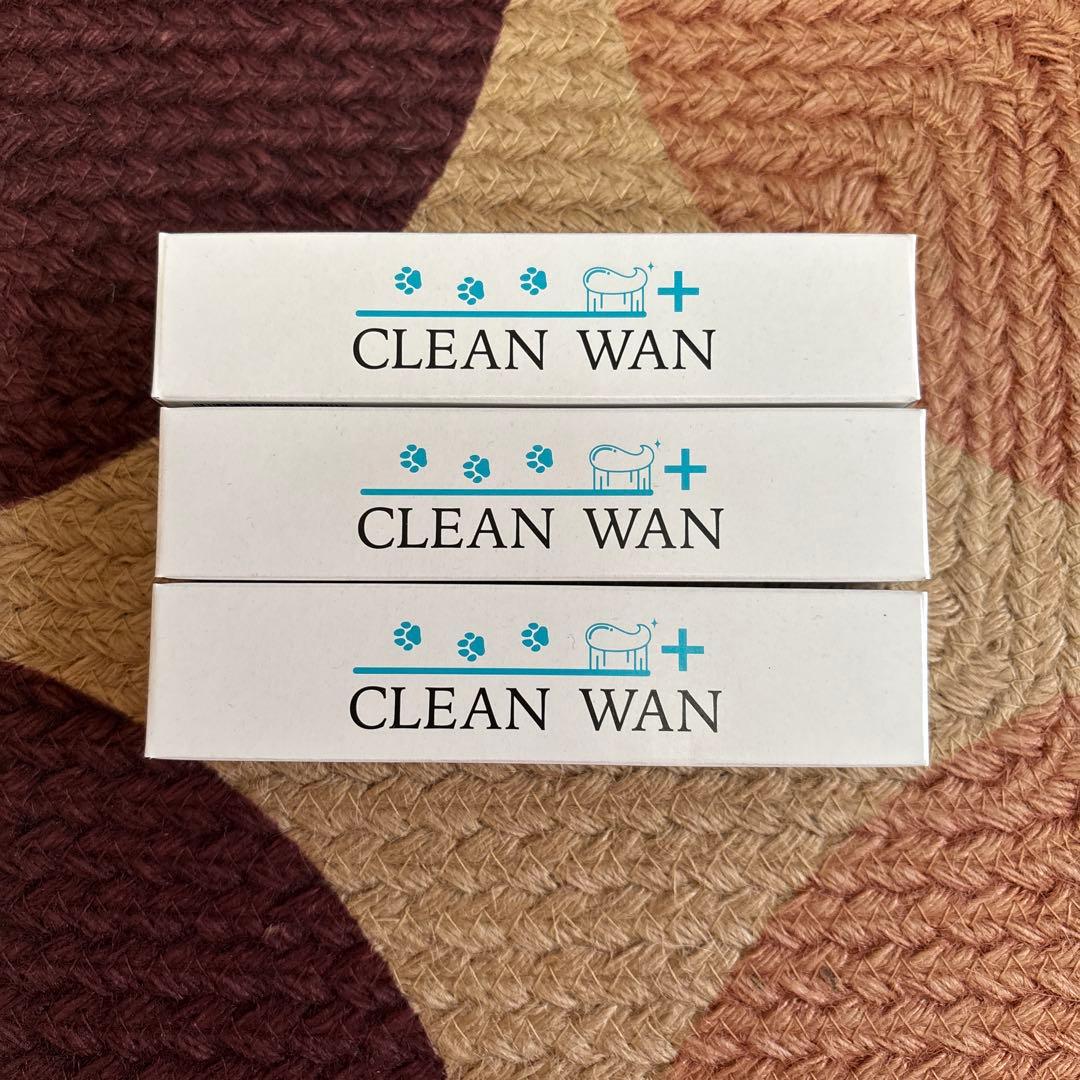 限定値下　CLEAN WAN デンタルケアジェル 15g×3個セット　1/20迄