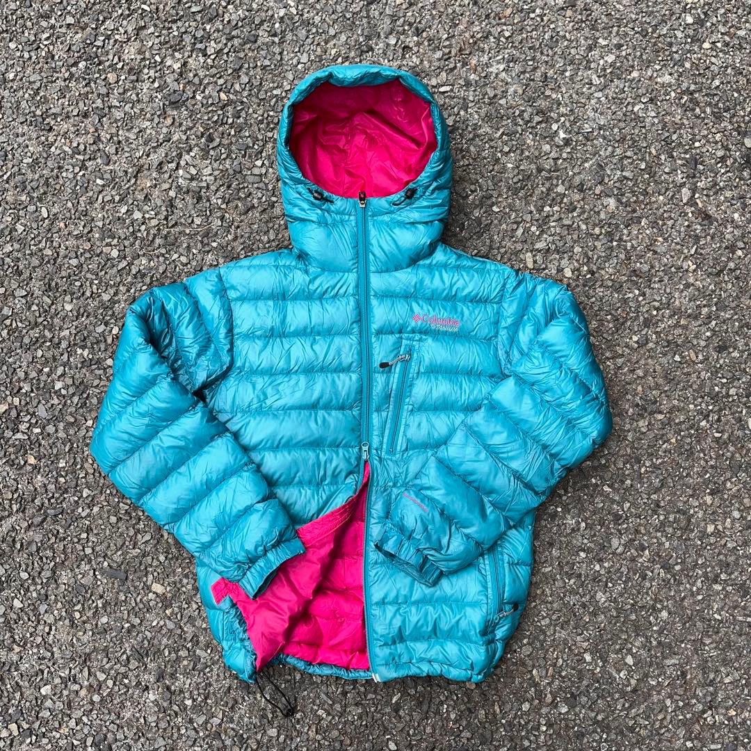 90s Columbia アルパインダウンパーカ　クレイターレイク