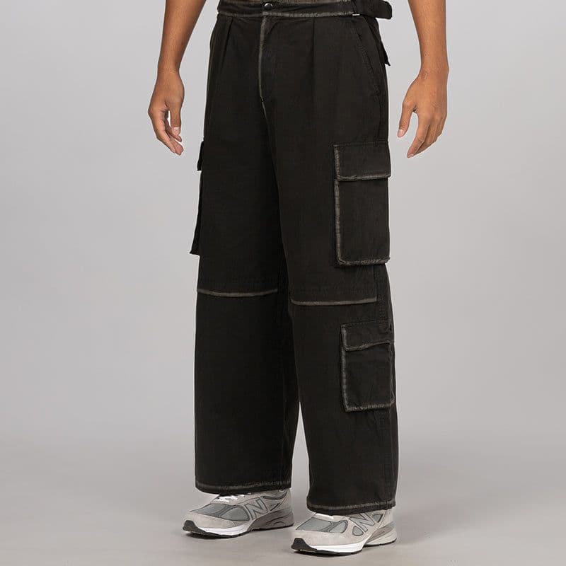 ボイラールーム BOILER ROOM 新品 未使用 カーゴパンツ BLACK