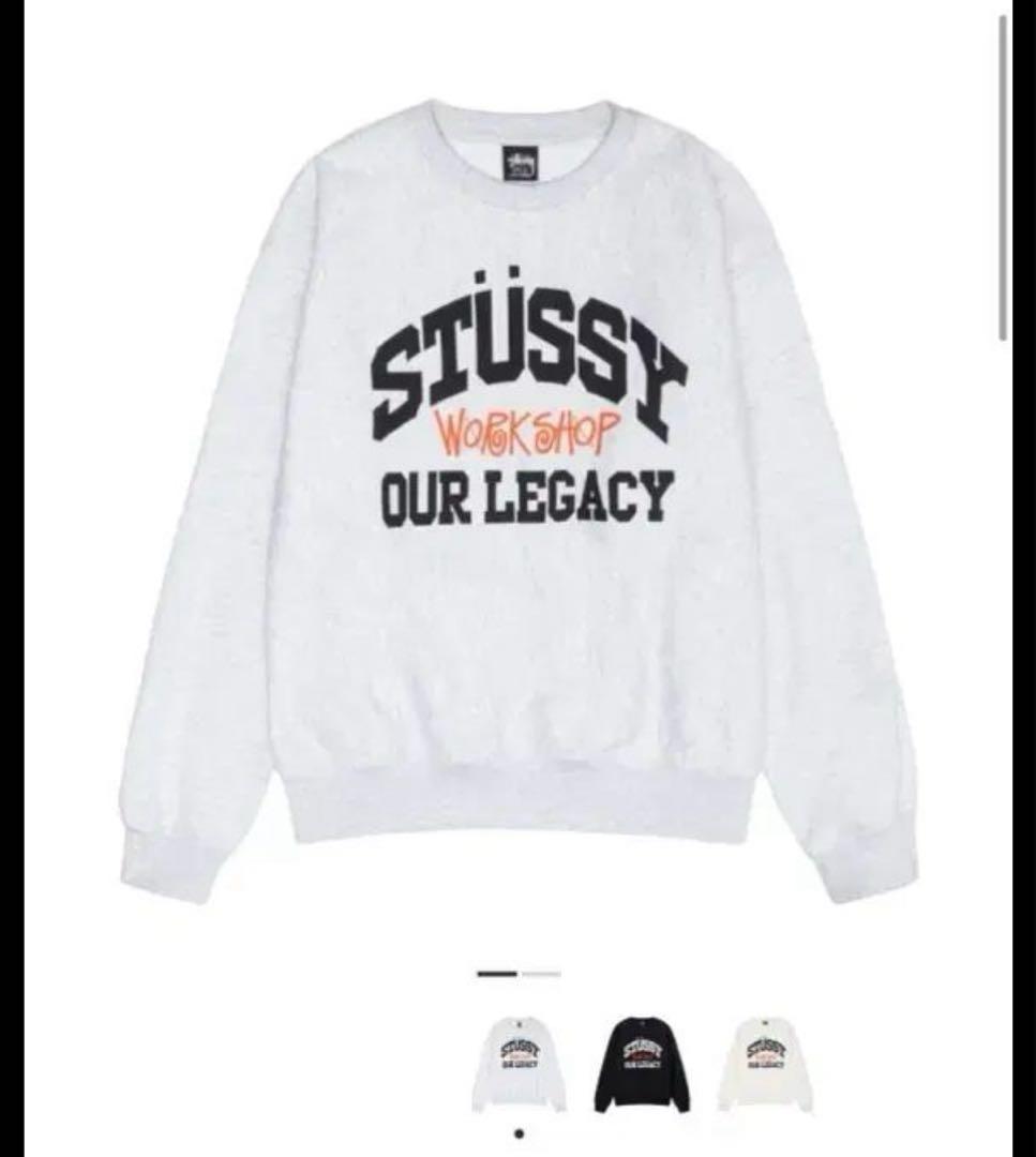STÜSSY グレー スウェット Mサイズ