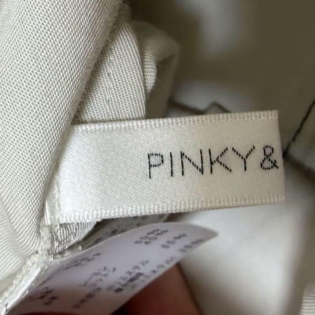 ピンキーアンドダイアン　バイカラー　ワンピース　ベルト　ウエストタック