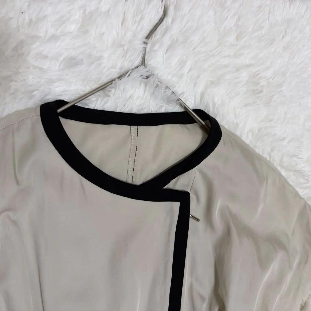 ピンキーアンドダイアン　バイカラー　ワンピース　ベルト　ウエストタック