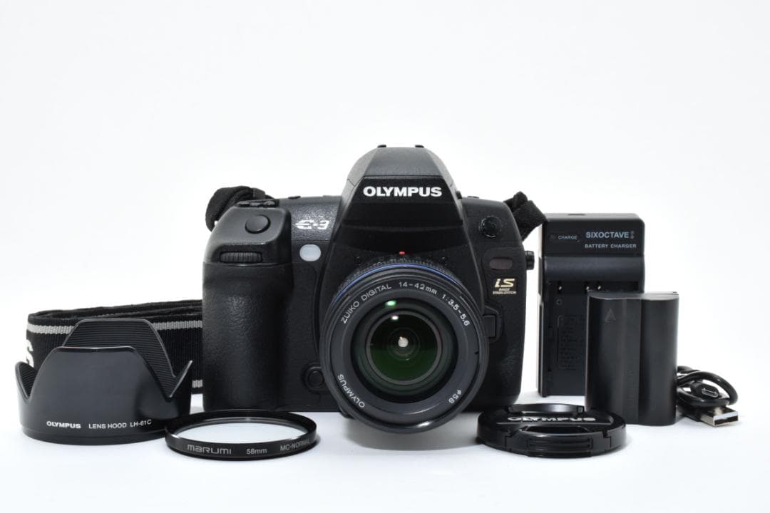 ★超美品★オリンパス E-3 14-42 レンズセット #20851