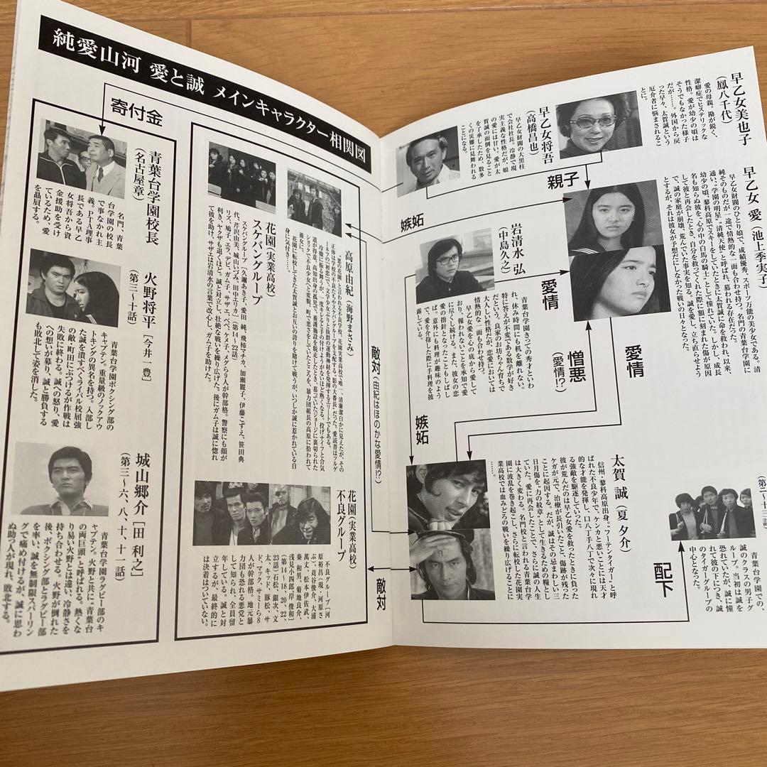 美品☆純愛山河 愛と誠 DVD-BOX〈5枚組〉　夏夕介　池上季実子