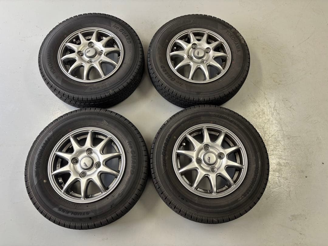 YOKOHAMA 145/80R12 タイヤ・ホイールセット