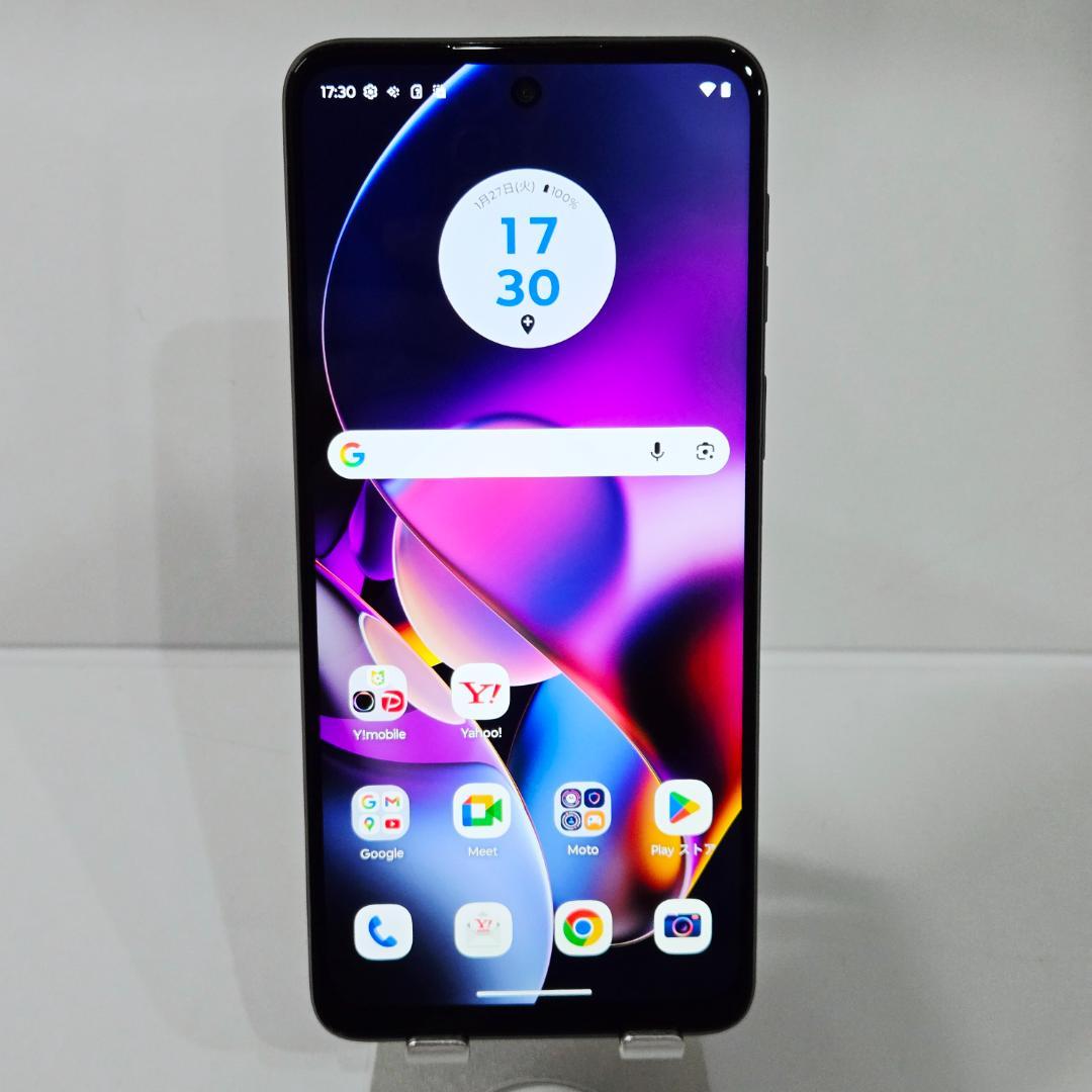 02 moto g64y 5G ブラック SIMフリー 極美品