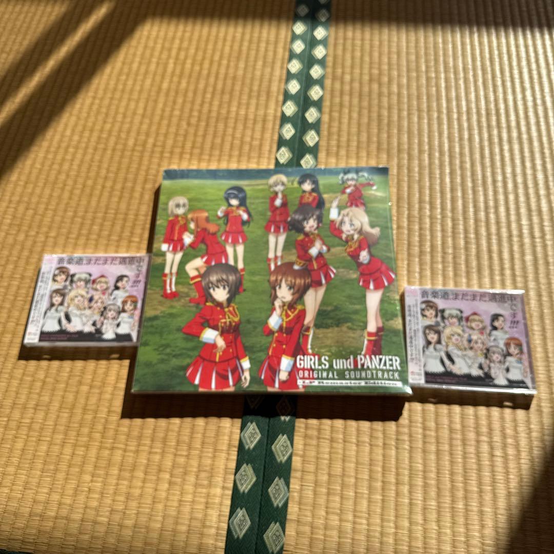 【新品】ガールズ&パンツァー　オリジナルサウンドトラック　限定アナログレコード