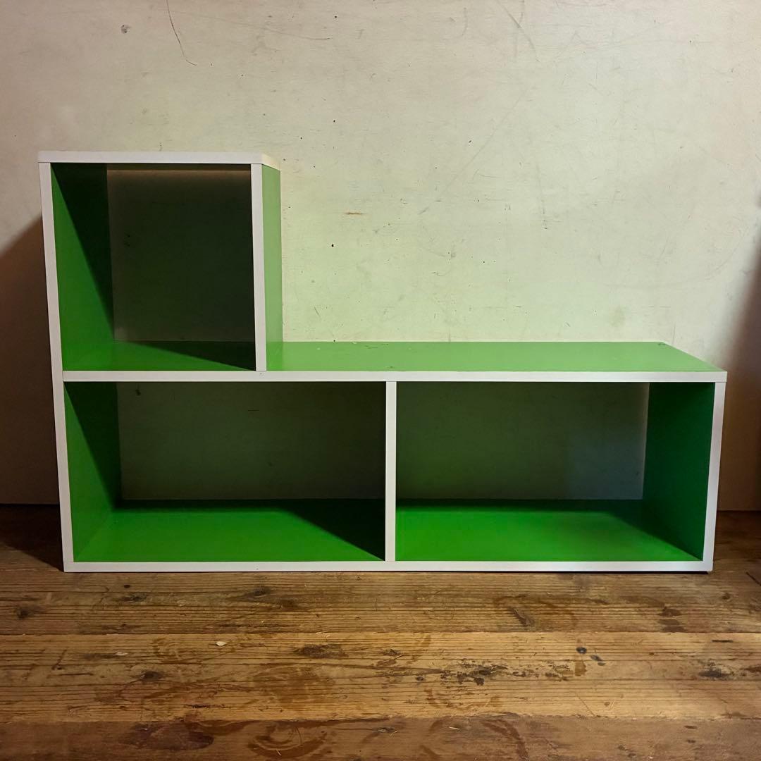 レトロポップ カラーボックス 収納 TVボード 飾り棚 オープンシェルフ