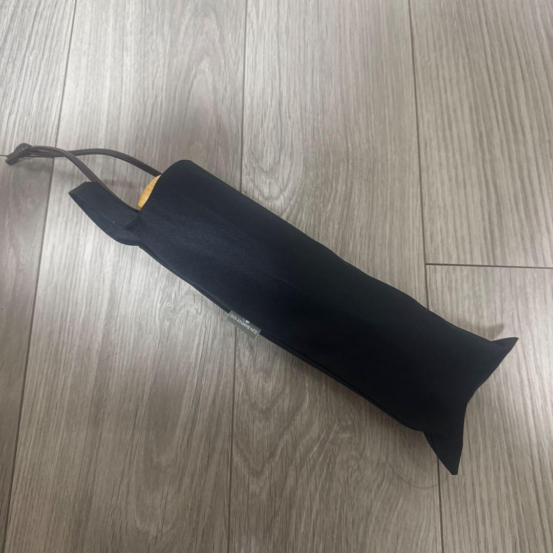 p*m様 サンバリア100 ３段折 / 無地(ブラック) 日傘