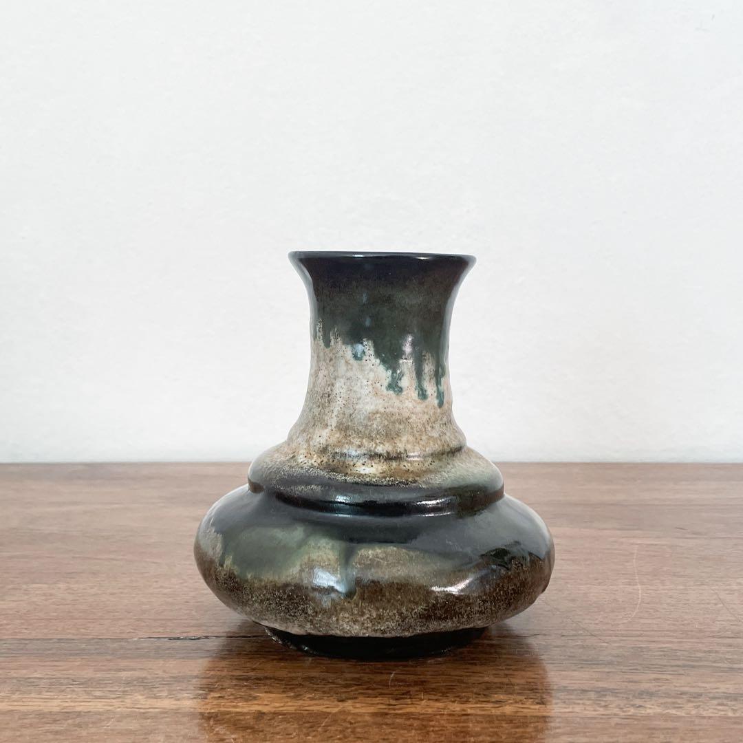 【ドイツ Ruschaの花瓶】ヴィンテージ ミッドセンチュリー 329