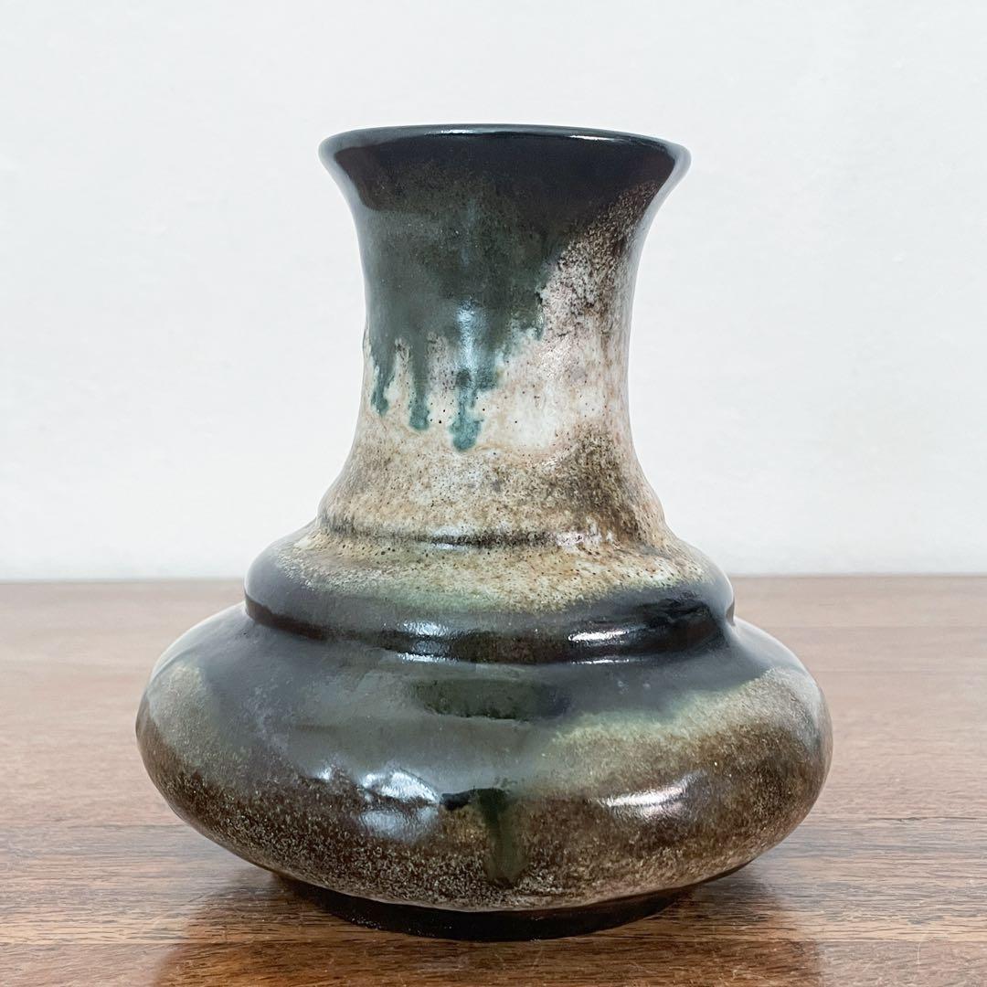 【ドイツ Ruschaの花瓶】ヴィンテージ ミッドセンチュリー 329