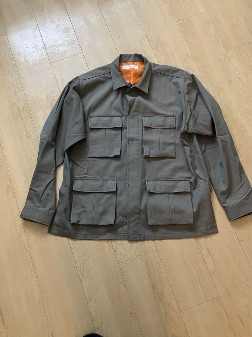 VIRILIS グレー ミリタリージャケット