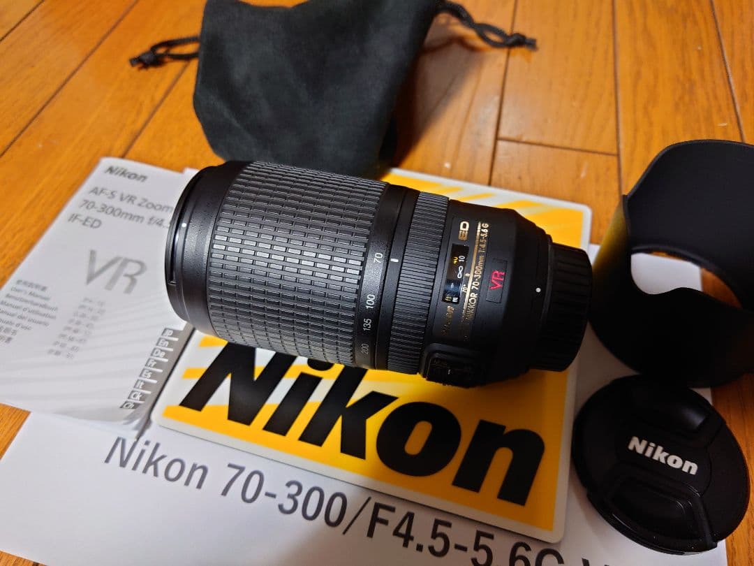 【超美品】Nikon AF-S NIKKOR 70-300mm VR レンズ
