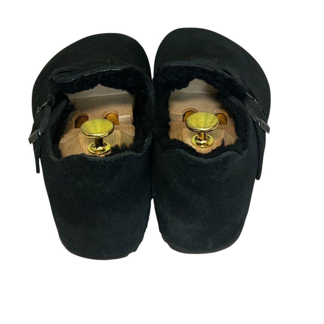 極美品 未使用級ビルケンシュトック ロンドン シアリング　ボア ブラック 25