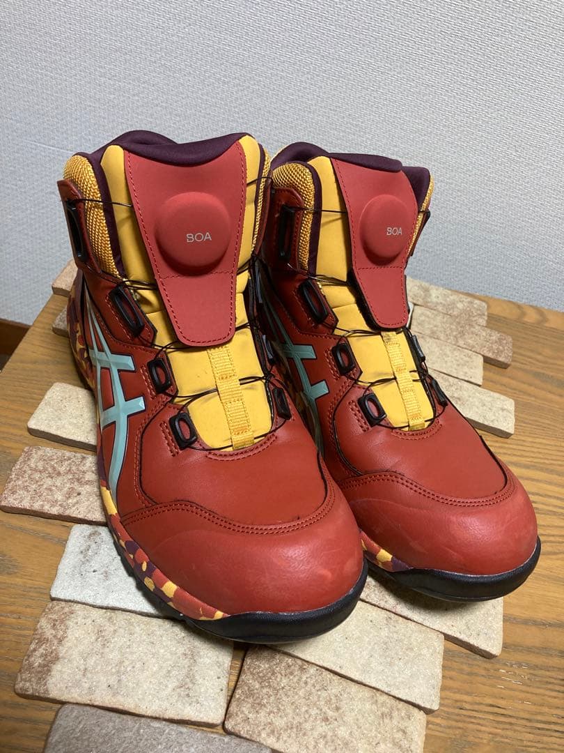 美品　アシックス　ウィンジョブ CP304BOA 限定カラー28cm