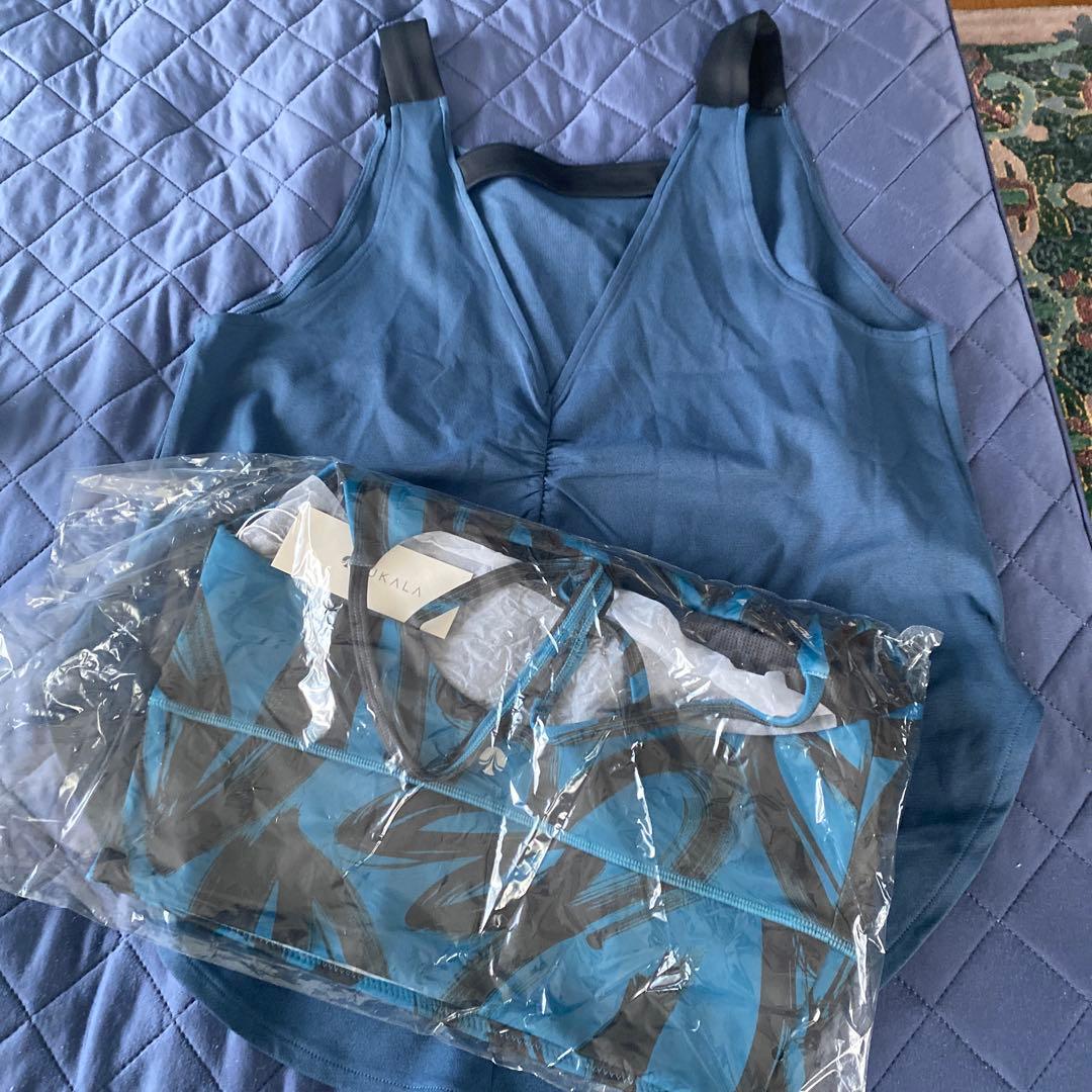 SUKALA ヨガウェア ネイビーブルー LL