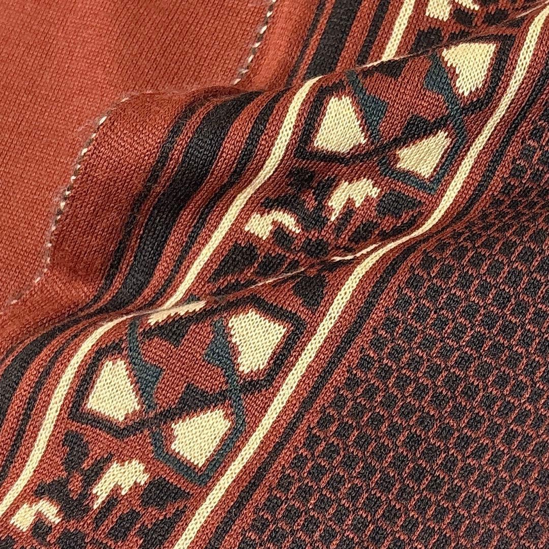 美品✨TAN 即完売品 タン タイルジャガード パンツ ニット