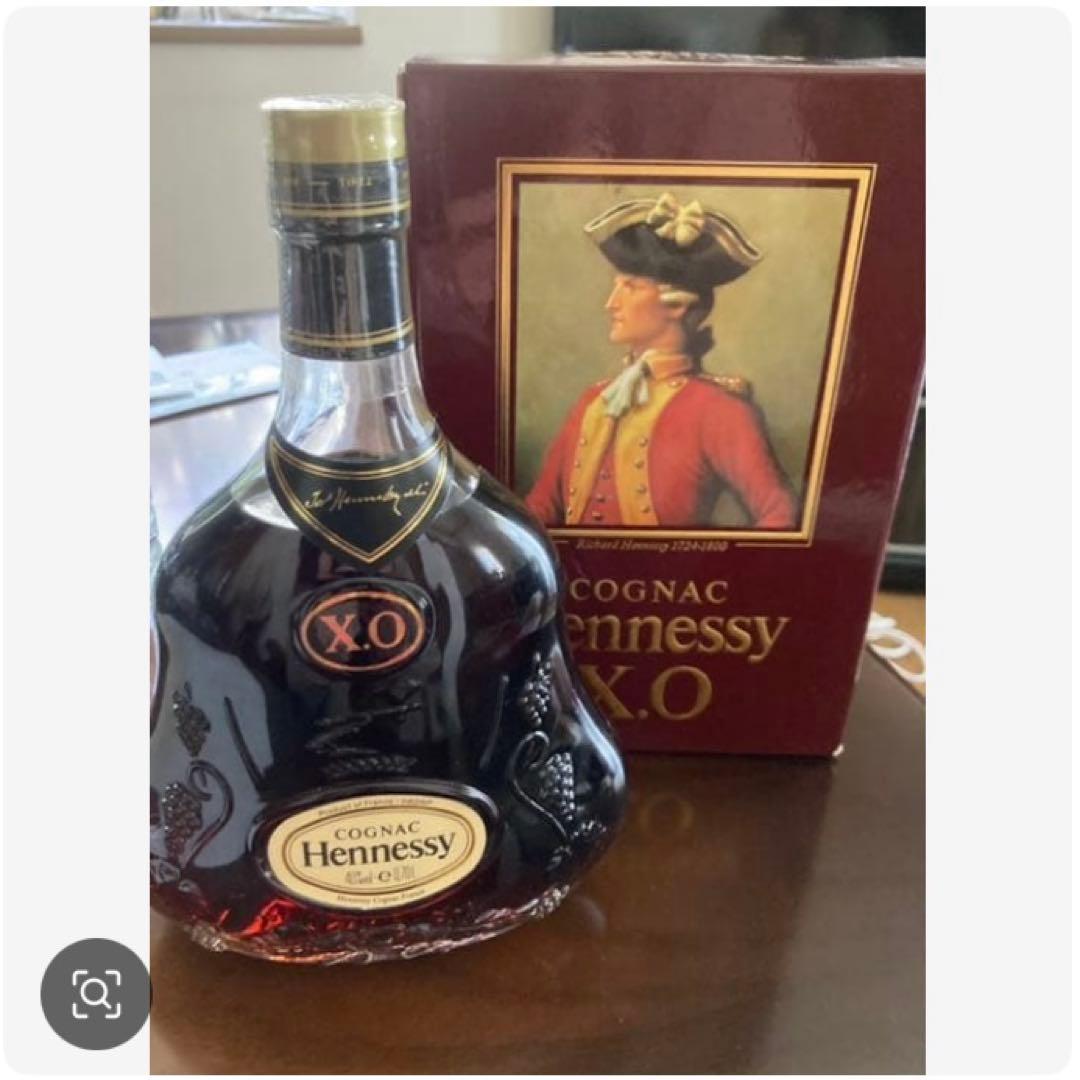 値下げHennessy XO コニャック 箱入り
