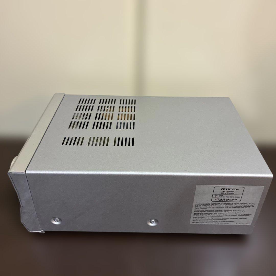 ONKYO 5.1ch対応 AVアンプ SA-205HDX AVセンター