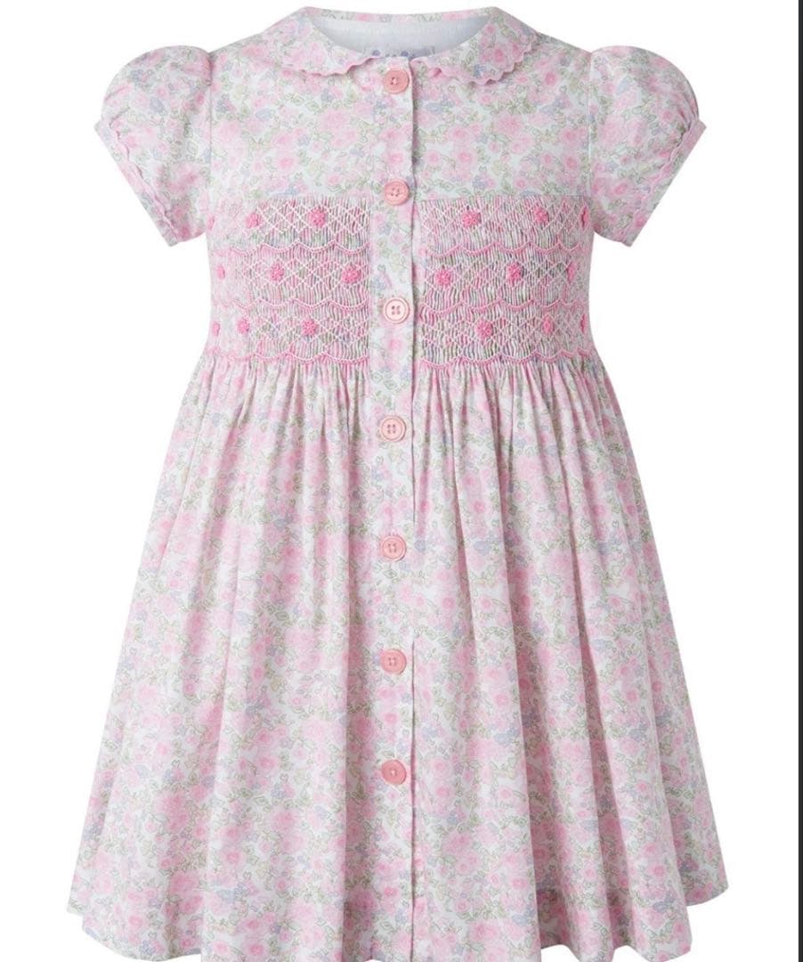 新品タグ付き　RachelRiley★DitsyPinkBloom 6y