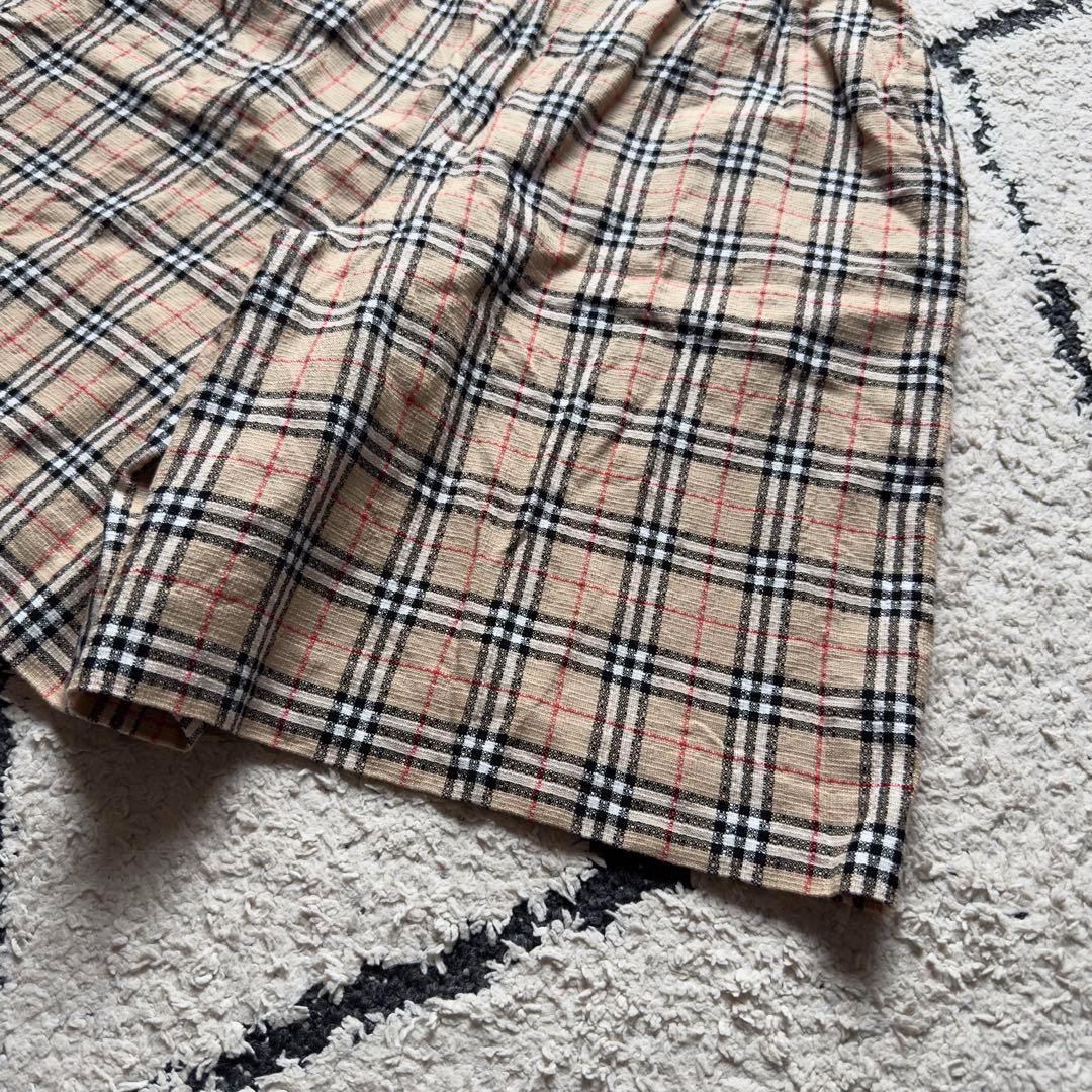 大きいサイズ　バーバリーゴルフ　ノバチェック　ハーフパンツ　ショーツ　15号