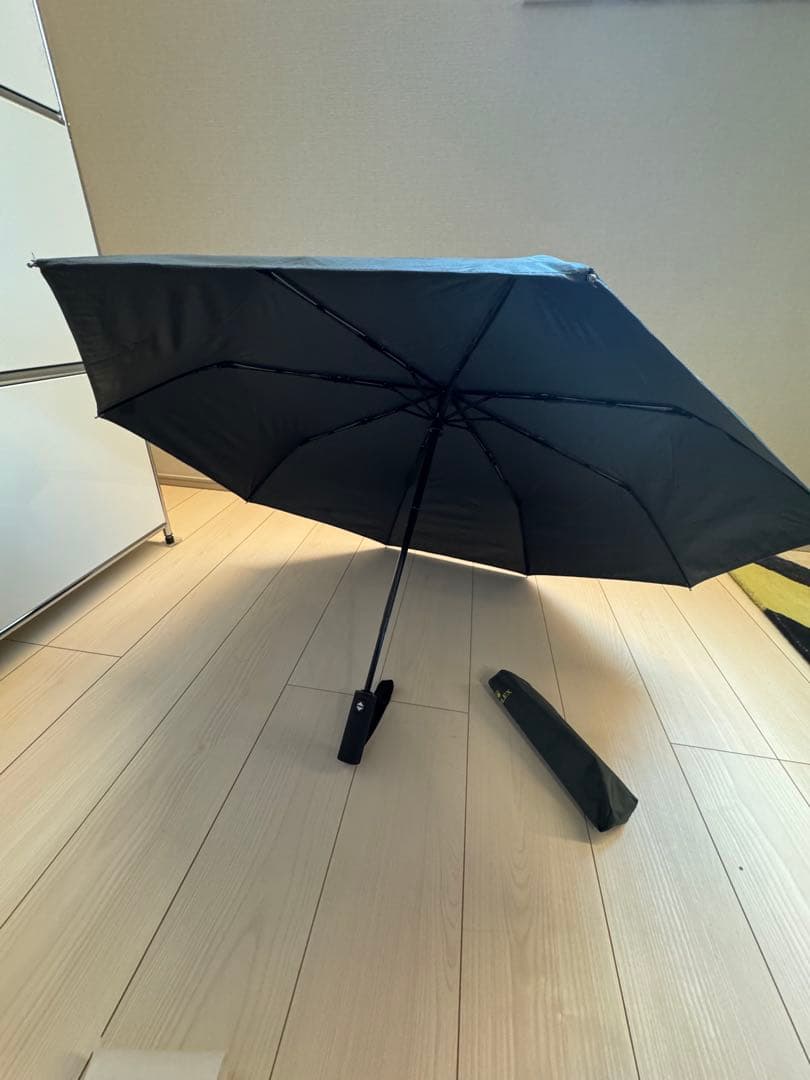 ROLEX ロレックス　折りたたみ傘　グリーン　晴雨兼用