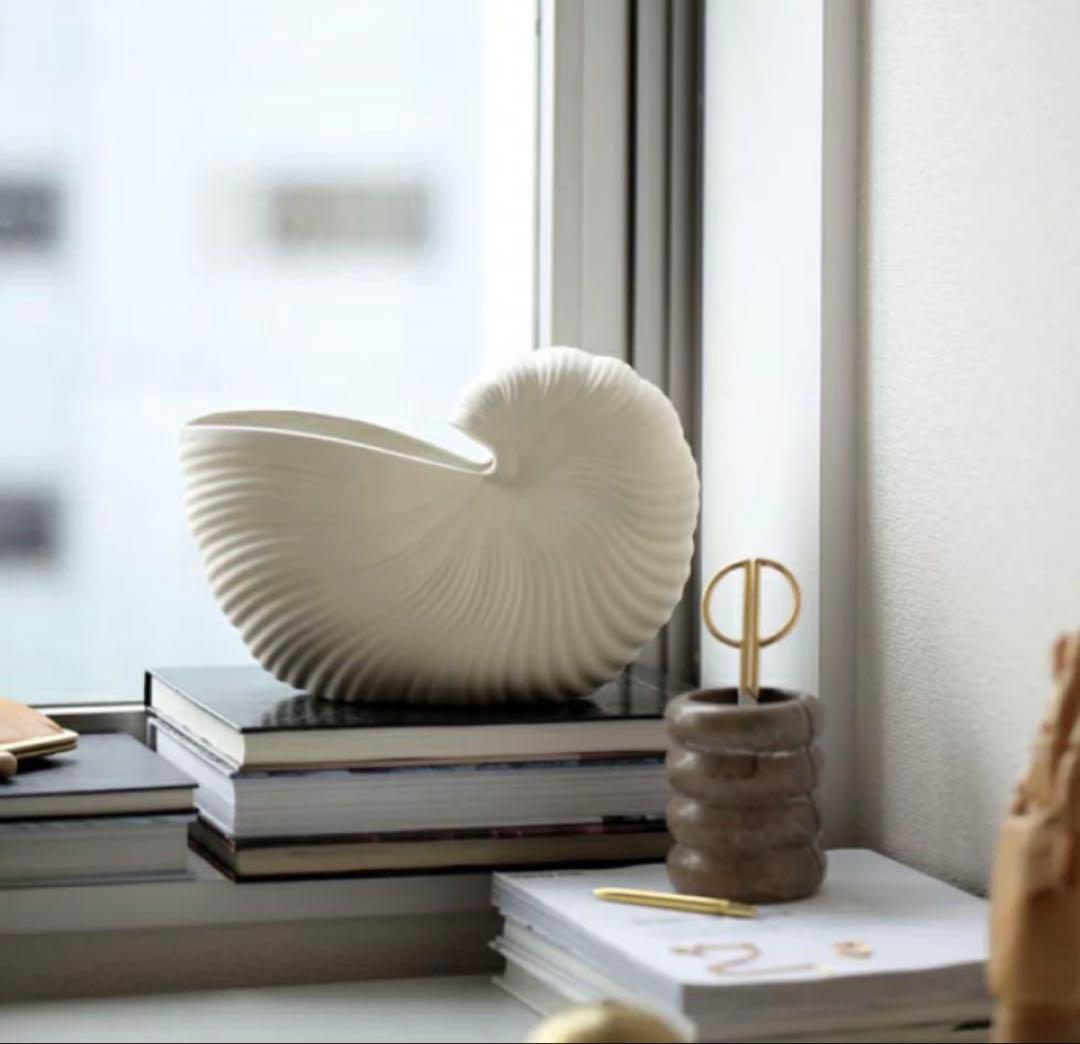 Ferm Living ファームリビング Shell Pot オフホワイト