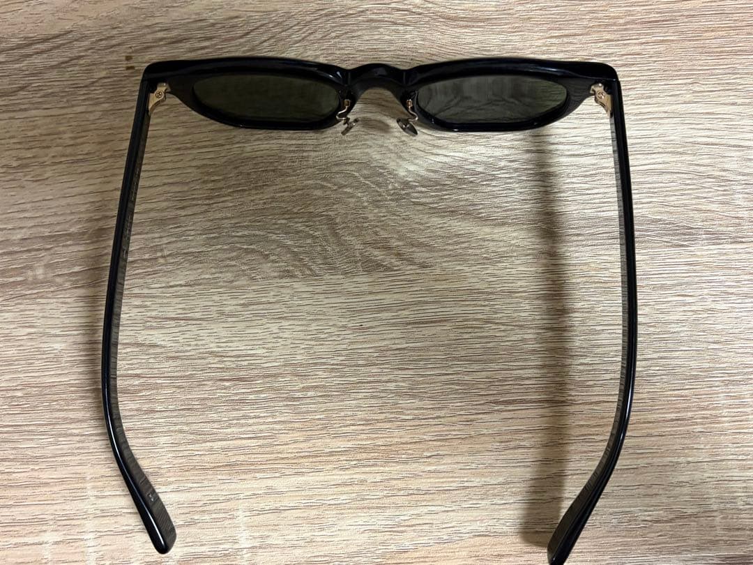 AURALEE ブラック サングラス オーバル