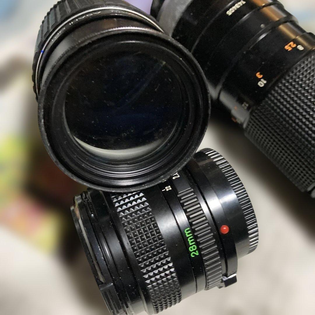 MINOLTA 360si フィルムカメラ レンズセット