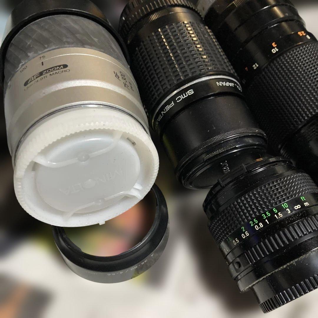 MINOLTA 360si フィルムカメラ レンズセット