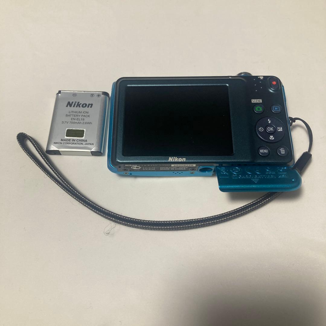 動作品 ニコン クールピックス S3500 Nikon COOLPIX 充電器付