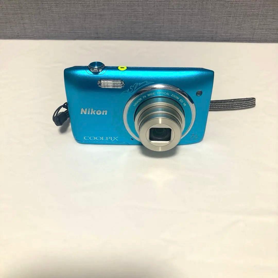 動作品 ニコン クールピックス S3500 Nikon COOLPIX 充電器付