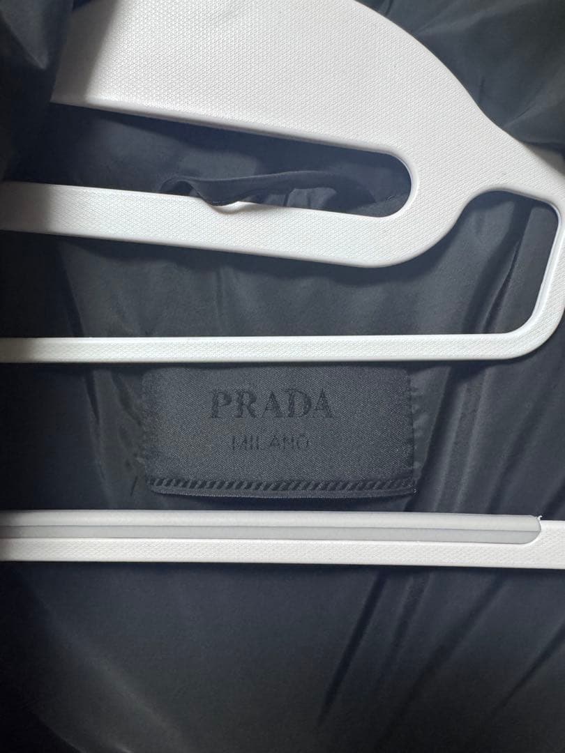 PRADA プラダ　ダウンジャケット　ブルゾン　ナイロン