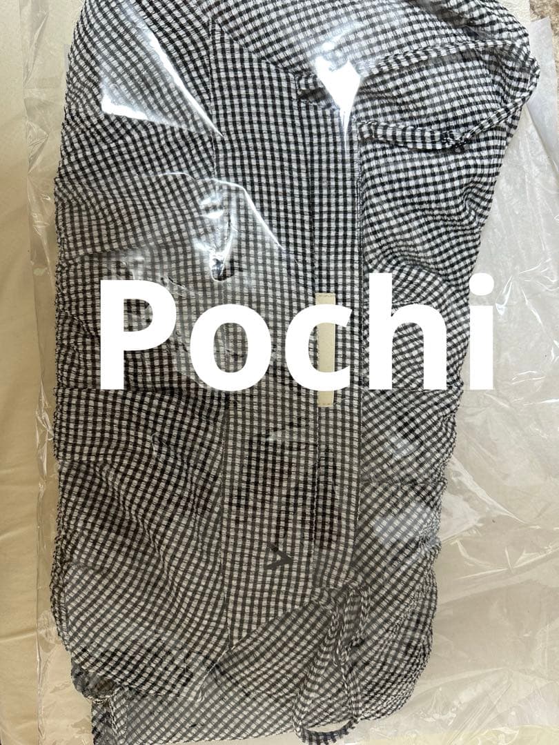 ワンピース Andmary Betty shirring mini dress black