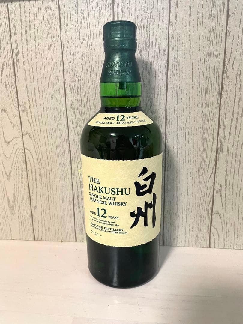 白州 12年サントリー シングルモルトウイスキー HAKUSHU 箱無し