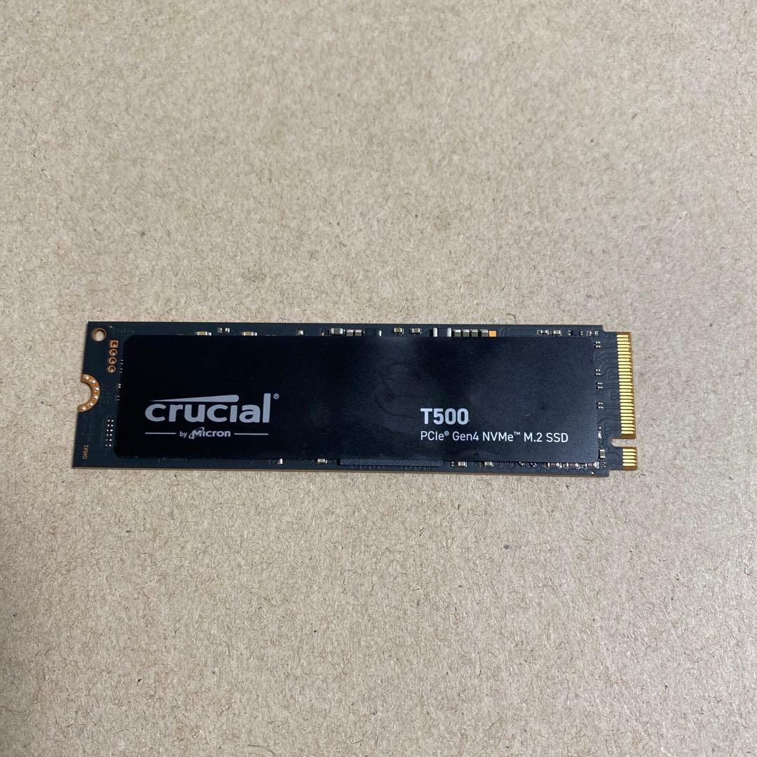 Crucial(クルーシャル) T500 500GB SSD