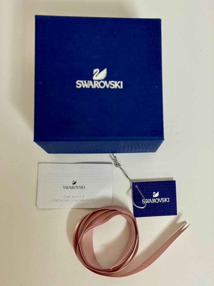 SWAROVSKI スワロフスキー リボン バングル♡