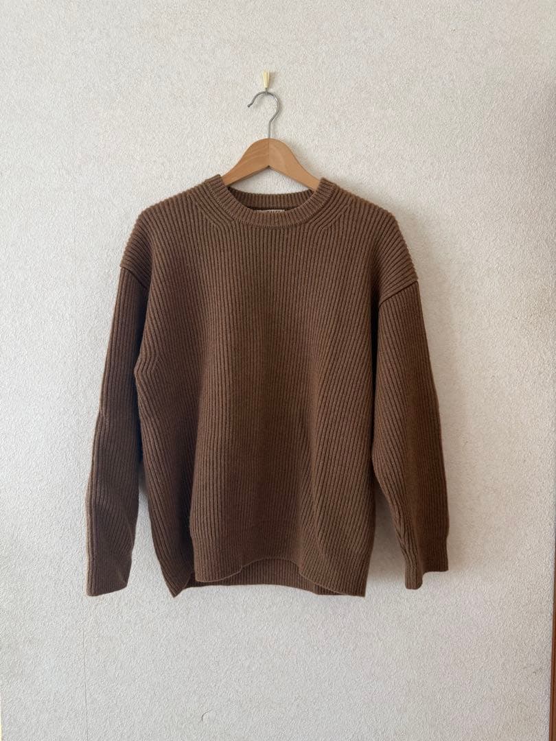 AURALEE ブラウン ニット セーター サイズ3