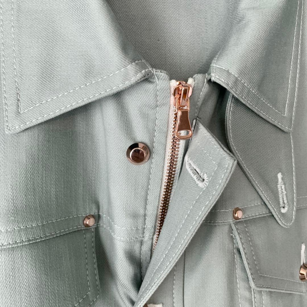 SUESADA デニムジャケット ブルゾン ミント スエサダ 23SS定価6万円