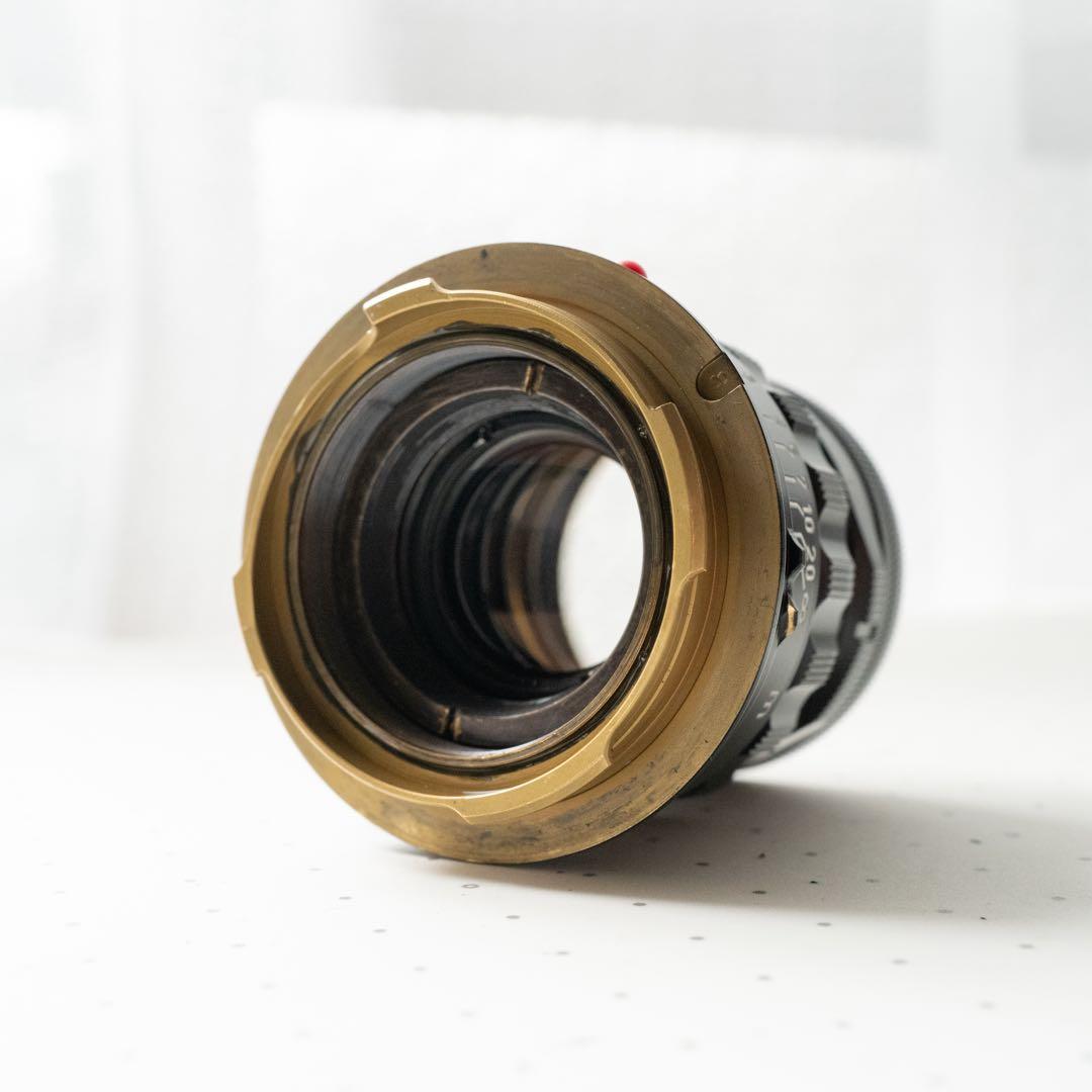 leica summicron 50mm rigid 前期 後塗ブラックペイント