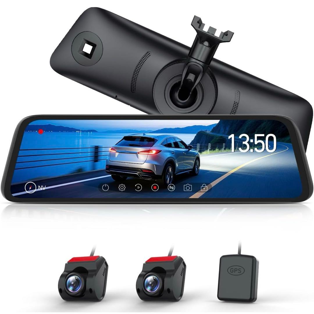 auto voxドライブレコーダー ミラー型ソニー製IMX662センサー送料込み